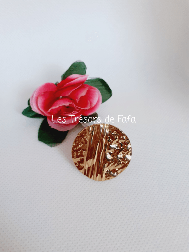 Bague ronde plate en acier inoxydable