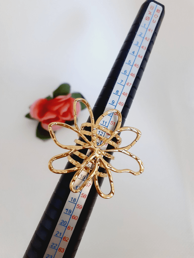 Bague fleur