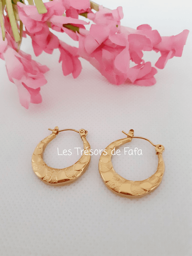 Boucles d&#039;oreilles créoles