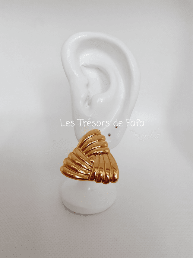 Boucles d&#039;oreilles triangle