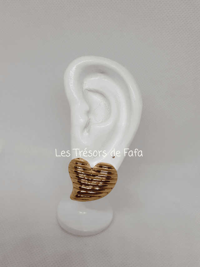 Boucles d&#039;oreilles cœur 