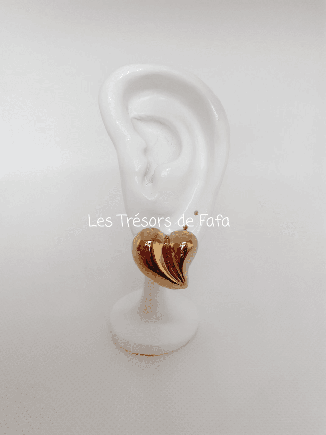 Boucles d&#039;oreilles cœur