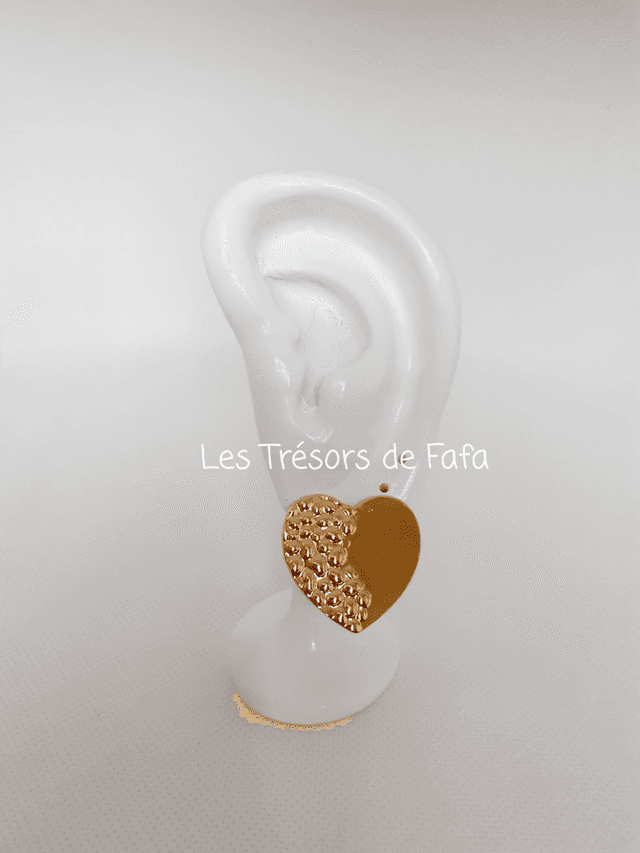 Boucles d&#039;oreilles cœur