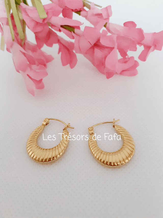 Boucles d&#039;oreilles créoles