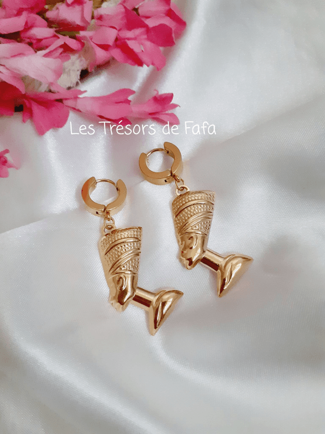 Boucles d&#039;oreilles NEFERTITI
