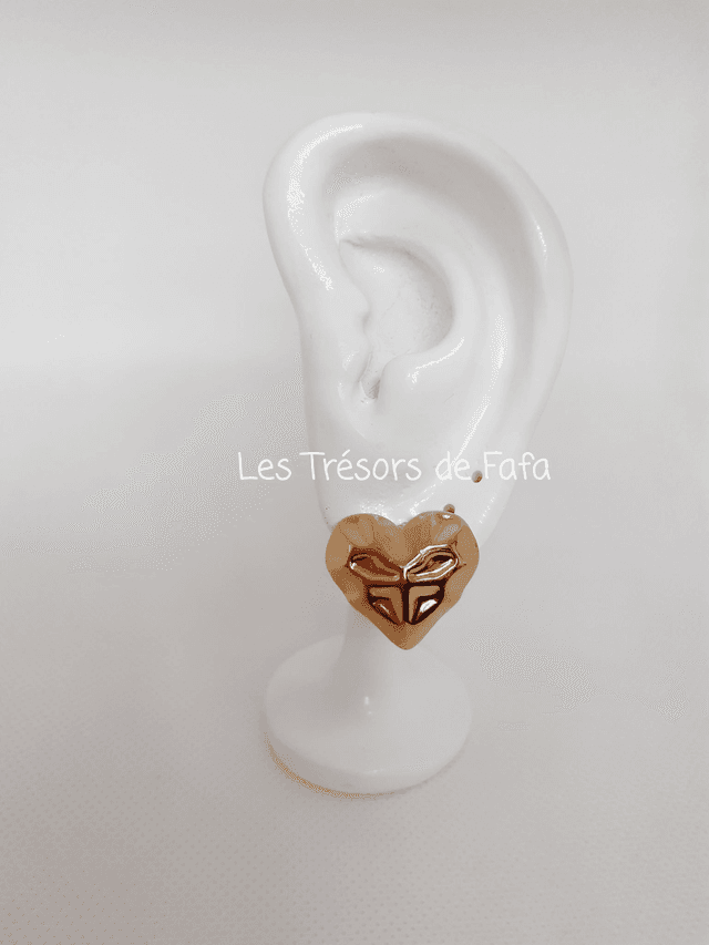Boucles d&#039;oreilles coeur