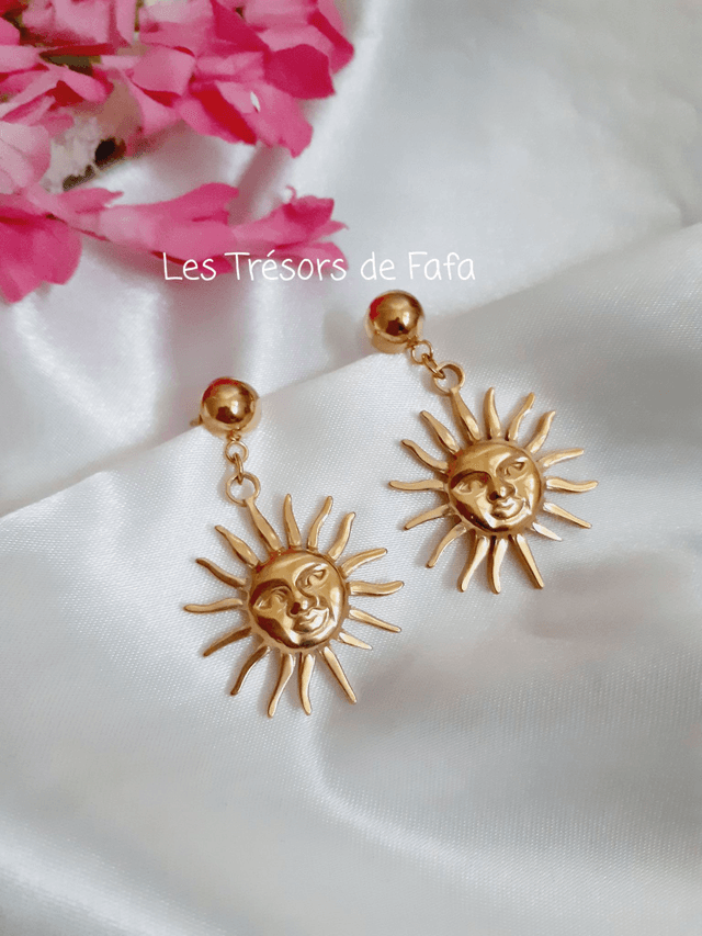 Boucles d&#039;oreilles SOLEA