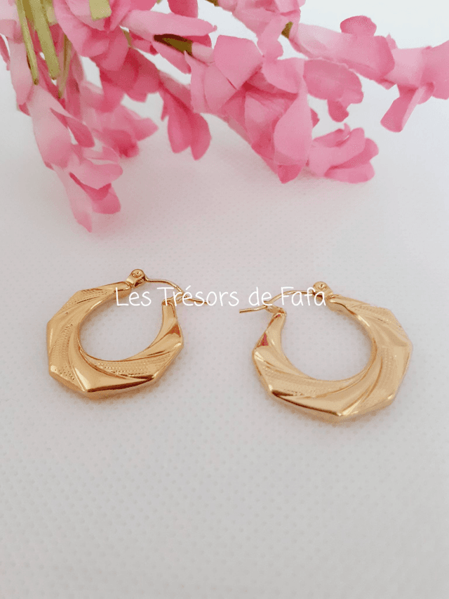 Boucles d&#039;oreilles créoles