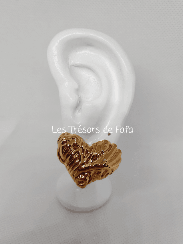 Boucles d&#039;oreilles cœur