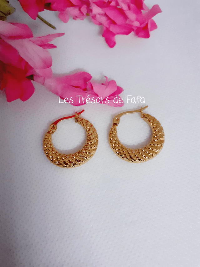 Boucles d&#039;oreilles créoles 